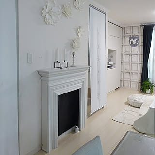 部屋全体/ソストーネグレーネ キャンドルスタンド/ホワイトインテリア/海外インテリアに憧れる/ハンティングトロフィー...などのインテリア実例 - 2018-02-25 08:37:44