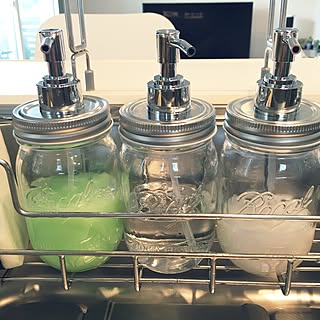 食器洗剤ディスペンサーのインテリア実例 Roomclip ルームクリップ