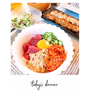 野菜たっぷり♡/おうちごはん/フォロワー様ありがとうございます❤︎/LiLiy❤︎room/Francfranc...などのインテリア実例 - 2019-06-20 23:56:27
