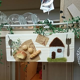 棚/イイね!押し逃げお許しください。/いいね♪いつもありがとうございます❤️/手作り/こねこね…...などのインテリア実例 - 2017-02-22 20:07:23