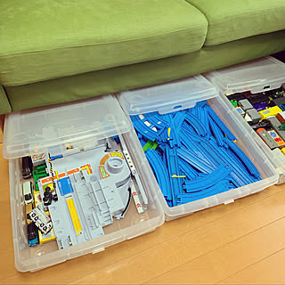 ダイソー プラレール収納のインテリア実例 Roomclip ルームクリップ