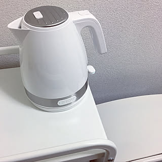 キッチン/電気ケトル/一人暮らし/賃貸インテリア/あったかいのインテリア実例 - 2017-12-22 17:46:53