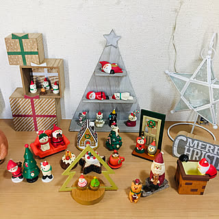 クリスマスディスプレイ/靴箱の上/ナチュラルキッチン/いいね♡フォロー♡コメント♡感謝です!/Instagram→mari.o18...などのインテリア実例 - 2019-12-06 10:05:09