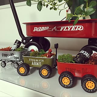 ダイソー ラジオフライヤー風の商品を使ったおしゃれなインテリア実例 Roomclip ルームクリップ