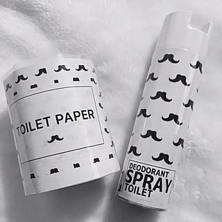 バス/トイレ/カバー/白黒マニア/モノトーン/モノトーンが好き。...などのインテリア実例 - 2016-04-09 19:56:58