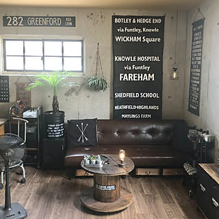 ガレージ改造計画のインテリア実例 Roomclip ルームクリップ