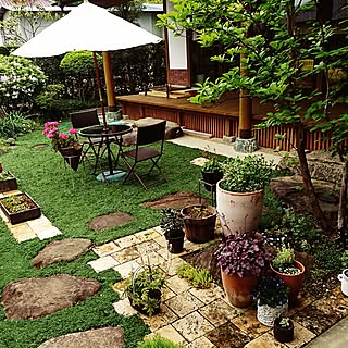 日本家屋 Garden中庭のインテリア レイアウト実例 Roomclip ルームクリップ