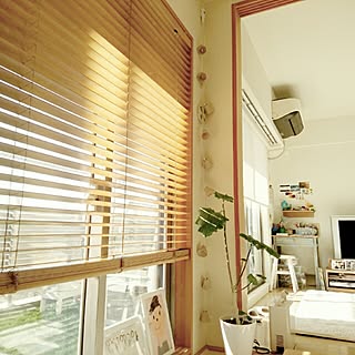 部屋全体/ベランダ/子供絵/ウンベラータ/ニチベイ...などのインテリア実例 - 2016-02-21 23:29:44