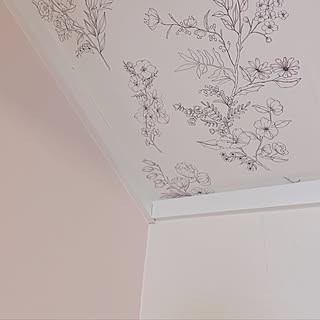 和室を洋室に リリカラ壁紙のおしゃれなインテリア 部屋 家具の実例 Roomclip ルームクリップ