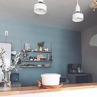 キッチン/ストリングシェルフ/オマジオ/おひつ/IGと同じpic!...などのインテリア実例 - 2017-04-10 02:05:47