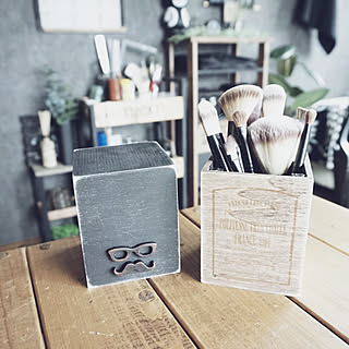 100均 メイクブラシのインテリア実例 Roomclip ルームクリップ