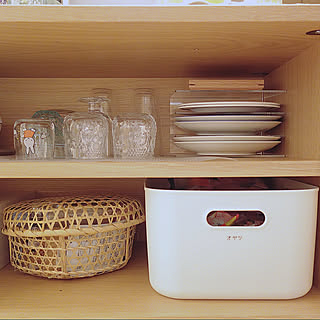 キッチン/無印良品 アクリル仕切りスタンド/賃貸インテリア/無印良品/シンプルインテリア...などのインテリア実例 - 2018-04-07 22:11:01