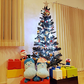 クリスマスツリー 飾り付けは子どものインテリア実例 Roomclip ルームクリップ