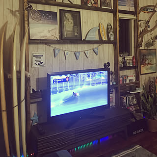 ディアウォール サーフボードラックのインテリア実例 Roomclip ルームクリップ