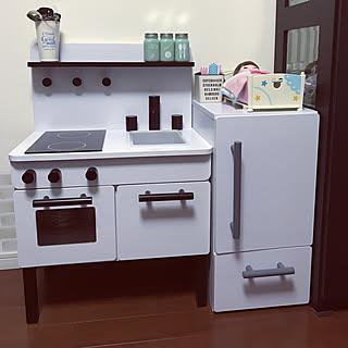 Ikea おままごと冷蔵庫のインテリア実例 Roomclip ルームクリップ