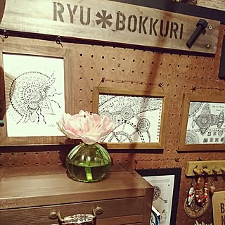 バス/トイレ/いつもありがとう(*´ー`*)/ぼっくり部/ゼンタングル部/おすすめ曲を聴きながら…...などのインテリア実例 - 2017-04-29 11:22:24