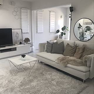 海外インテリア 吹き抜けリビングのインテリア実例 Roomclip ルームクリップ