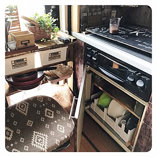キッチン/男前カフェ/男前でも可愛く/フォロワーさんに感謝♥/ライクミックス...などのインテリア実例 - 2017-06-22 16:33:07
