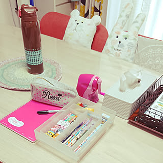 子供の文房具収納のアイデア おしゃれなインテリア実例 Roomclip ルームクリップ