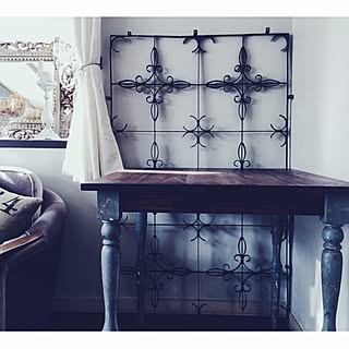 リビング/アイアン/テーブル/Francfranc/リメイク...などのインテリア実例 - 2016-01-26 16:55:40