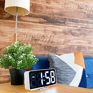 デジタル時計 ニトリのインテリア実例 Roomclip ルームクリップ