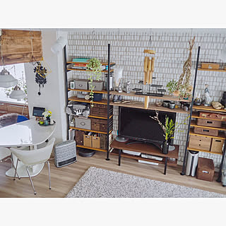 部屋全体/テクタ m21 ダイニングテーブル/vitra トムバックチェア/テレビボード/ナガノインテリア...などのインテリア実例 - 2019-01-31 15:47:54