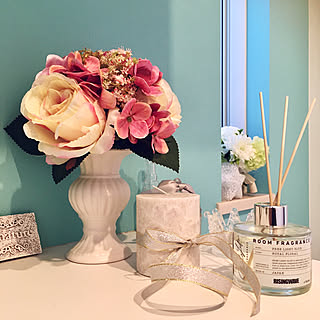 花瓶 ティファニーブルーのインテリア実例 Roomclip ルームクリップ