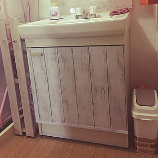 バス/トイレ/すきま収納/すのこDIY/賃貸アパート/賃貸でも~楽しんでます~*...などのインテリア実例 - 2017-11-01 07:38:54