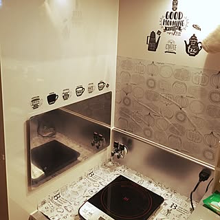 キッチン/カフェ風/100均/雑貨/おしゃれな家にしたい...などのインテリア実例 - 2017-06-07 21:00:17