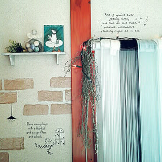 壁/天井/ウォールデコレーション/築32年/インテリアステッカー/リメイクシート...などのインテリア実例 - 2019-12-08 14:23:57