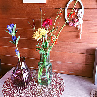 花瓶 ケイトウのインテリア実例 Roomclip ルームクリップ