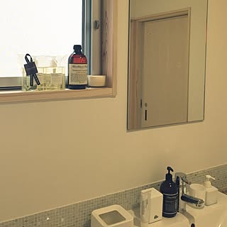 バス/トイレ/無印良品/洗面所/雑貨/ニトリ...などのインテリア実例 - 2016-01-09 06:57:04