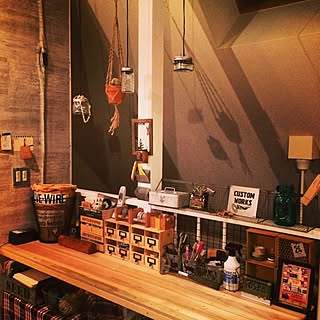 女性の、Other、家族住まいの「机」についてのインテリア実例