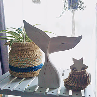 新商品買ったよ!/ホエールテール/バリ雑貨/ウッドオブジェ/BOHO...などのインテリア実例 - 2019-01-26 17:28:22