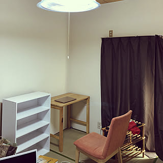 部屋全体/寝室兼仕事スペースへと/和室/暮らしの一コマ/同棲...などのインテリア実例 - 2018-03-25 11:50:18
