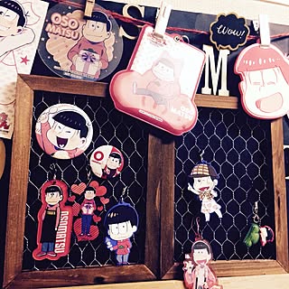 オタク部屋 おそ松さんのインテリア実例 Roomclip ルームクリップ