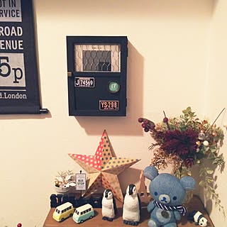 セリア インテリアウッドフレーム黒板のインテリア実例 Roomclip ルームクリップ