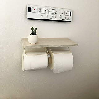 トイレットペーパーホルダー 山善のおしゃれなアレンジ 飾り方のインテリア実例 Roomclip ルームクリップ