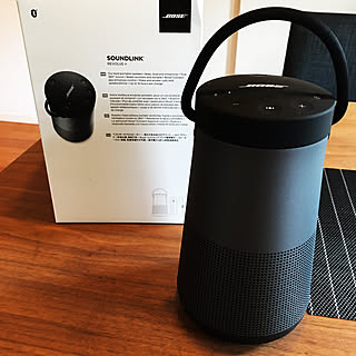 机/ポータブルスピーカー/BOSE REVOLVE+/Revolve+/スピーカー...などのインテリア実例 - 2018-08-05 14:38:14