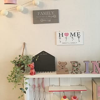 壁/天井/いつもいいねありがとうございます♡/おままごとキッチンDIY /キャスキッドソン風/DIY...などのインテリア実例 - 2016-12-26 07:59:39