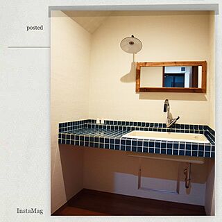 北欧 オリジナル洗面台のおしゃれなインテリア 部屋 家具の実例 Roomclip ルームクリップ