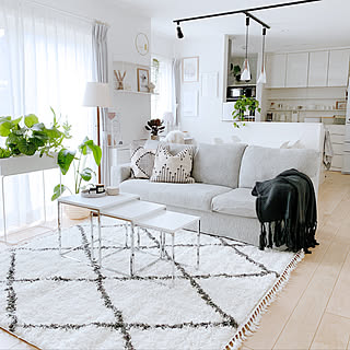 部屋全体/観葉植物/ソファ/クッション/ラグ...などのインテリア実例 - 2020-02-22 13:58:05