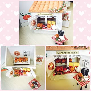 部屋全体/チマチマ頑張った/とりあえず満足/まぁまぁ面倒臭い/マフィン屋さん...などのインテリア実例 - 2017-03-10 15:53:29