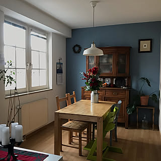 ダイニング/クリスマス/田舎暮らし/ドイツ生活/花のある暮らし...などのインテリア実例 - 2019-12-26 18:43:24