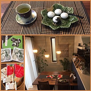 リビング/遊びに来て〜〜!お茶しましょ!/椅子の位置を変えました/ダイニングテーブル/ペンダント照明...などのインテリア実例 - 2017-05-10 17:08:40
