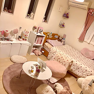 ディズニー 6畳のおしゃれなインテリア 部屋 家具の実例 Roomclip ルームクリップ