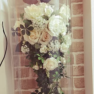 セリア ウェディングブーケの商品を使ったおしゃれなインテリア実例 Roomclip ルームクリップ