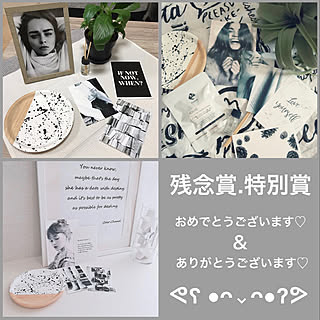 グレー×ホワイト/RCの出会いに感謝♡/白黒グレー/モノトーン/フォロワーさんに感謝♥...などのインテリア実例 - 2019-09-30 08:22:48