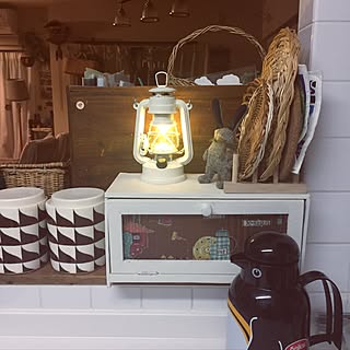 キッチン/ヘリオスポット/イケアキャニスター/非常用ライト/ライト...などのインテリア実例 - 2017-02-12 22:59:05