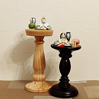 棚/ひな祭り/ちっこいお雛様/キャンドルホルダーのインテリア実例 - 2020-02-18 08:22:09